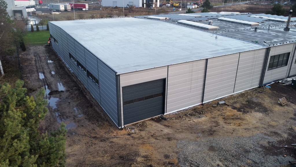 Realizacja: Hala przemysłowa – konstrukcja – Hale