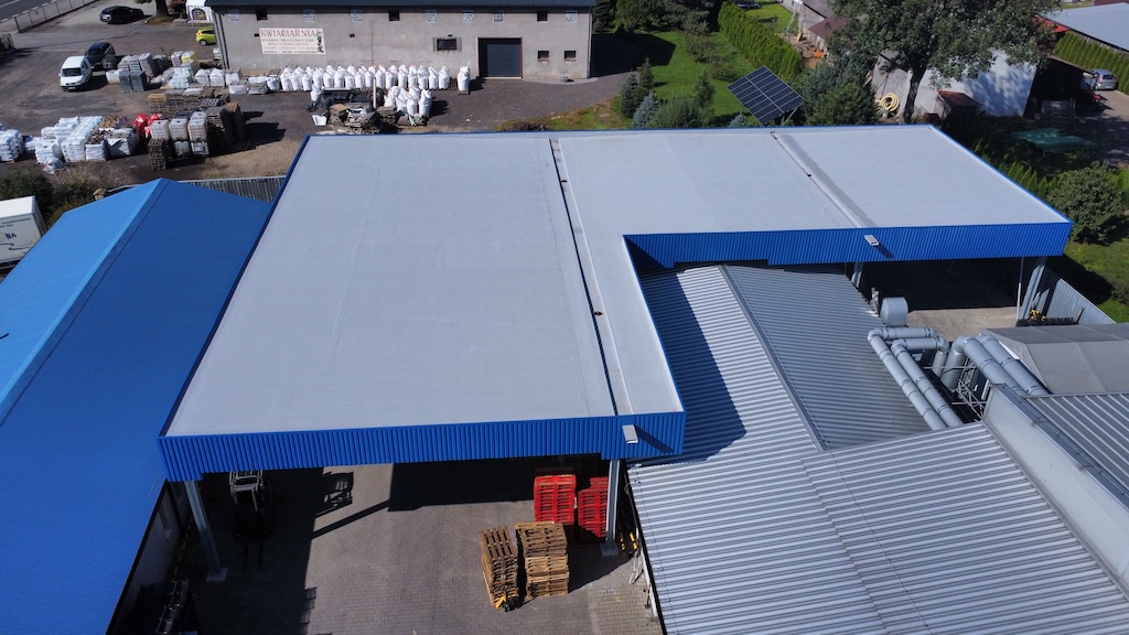 Realizacja: Hala przemysłowa – wykończenie – Hale