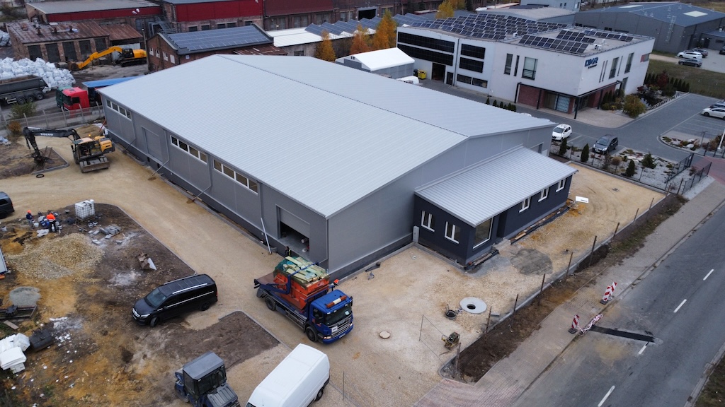 Realizacja: Hala – oddanie do użytku – Hale