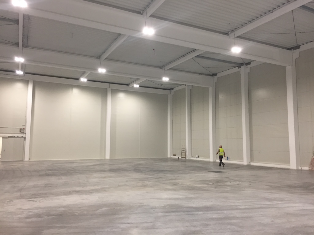 Realizacja: Posadzka przemysłowa – wykończenie – Posadzki